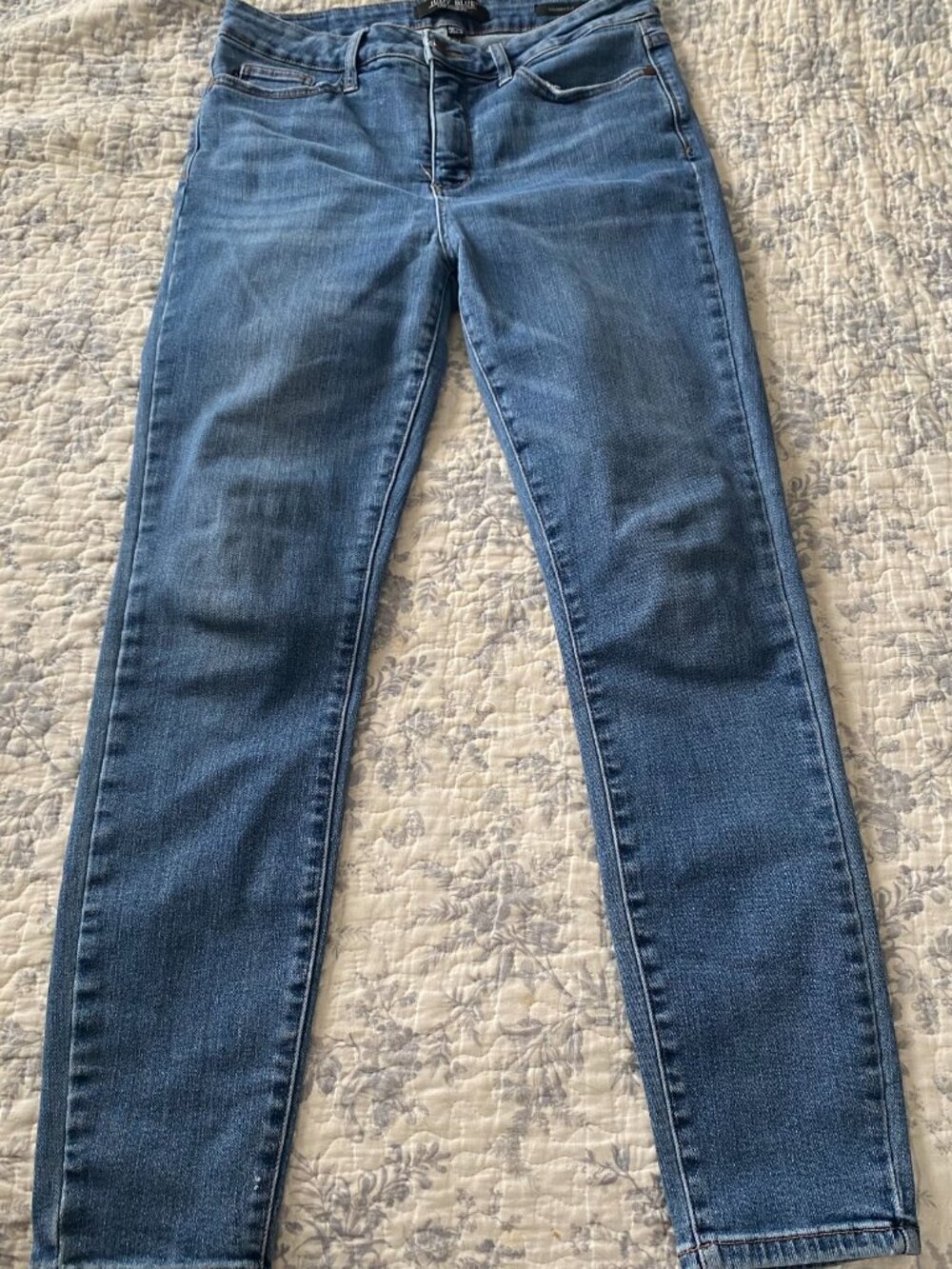 Judy Blue Women's 9/29 Skinny Fit High Rise Stretch Medium Wash Jeans JB88212